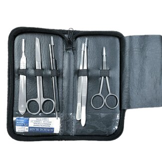 Snijset Biologie - complete dissectieset in etui