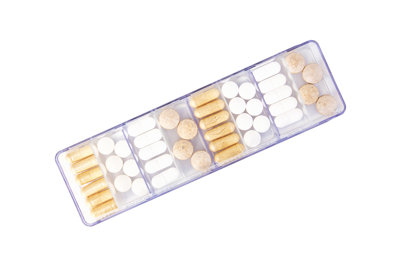 Megamax 4U - Pillendoosje voor 7 dagen transparant, foto 2 van 2