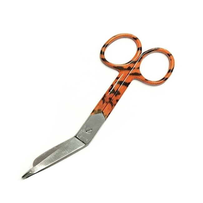 Satillo Verbandschaar Totally Tiger met print – A+ kwaliteit, uniek design, optioneel met gravering