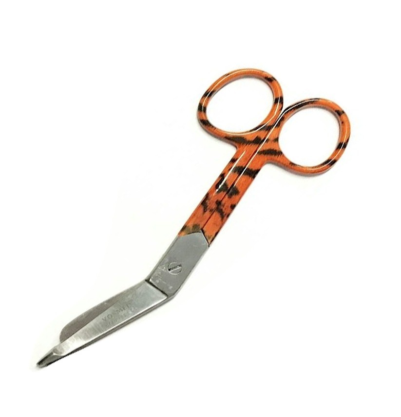 Satillo Verbandschaar Totally Tiger met print – A+ kwaliteit, uniek design, optioneel met gravering