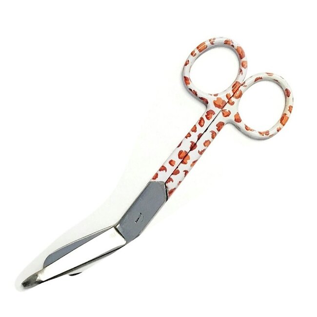 Satillo Verbandschaar Lazy Leopard met print – A+ kwaliteit, uniek design, optioneel met gravering