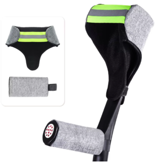 Handgreep en manchet comfort hoes voor Elleboogkrukken
