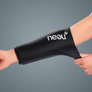 NEEU Hot Cold Gelpack Sleeve voor knieën, ellebogen en gewrichten voor warmte- en koudetherapie NEEU Hot Cold Gelpack Sleeve voor knieën, ellebogen en gewrichten voor warmte- en koudetherapie