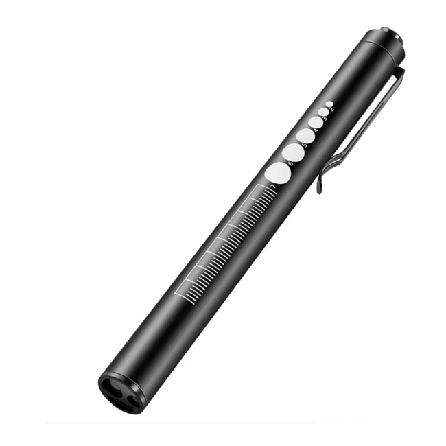 Luxe Penlight USB oplaadbaar - Dual light - warm en helder wit