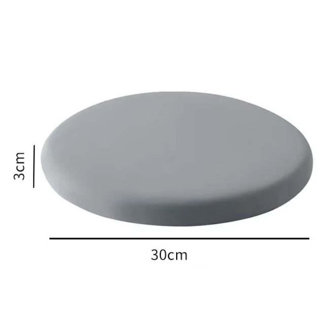 Rond Zitkussen bureaustoel met traagschuim - 30cm