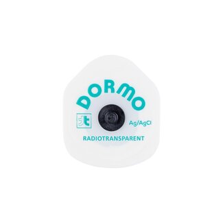 Dormo ECG elektrode-Vaste gel-Röntgen doorlaatbaar en MRI bestendig-42x36mm-50st.