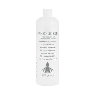 Transonic Ultrasone contact/dopplergel 1000ml.