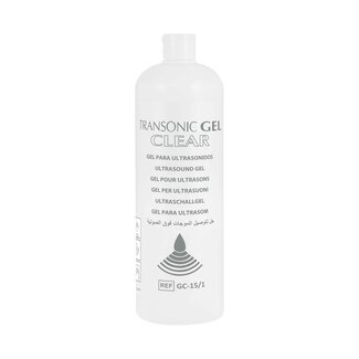 Transonic Voordeelverpakking Ultrasone contact/dopplergel 1000ml. - 10x1000ml