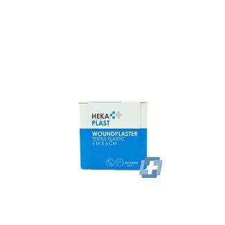 Heka Wondpleister Hekaplast Textile Elastic - 6cm x 5 meter
