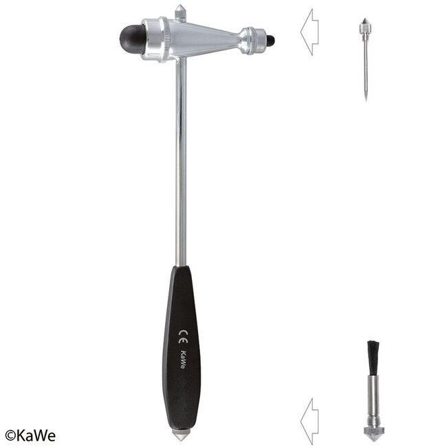 KaWe Reflexhamer Troemner 160gr. met speld en kwastje