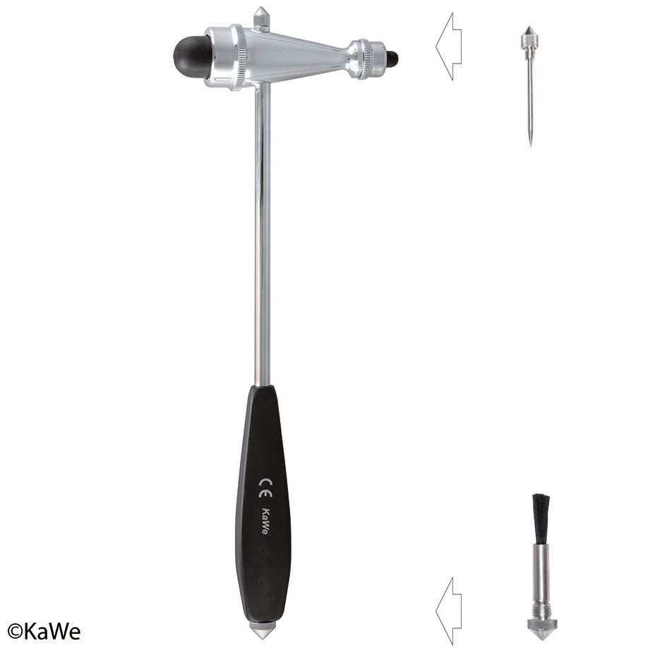KaWe Reflexhamer Troemner 160gr. met speld en kwastje