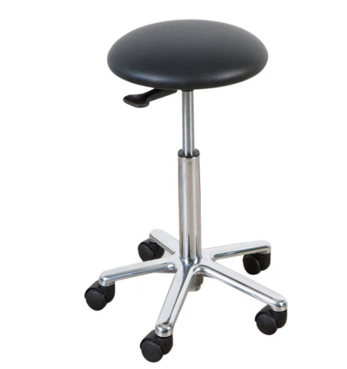 Tabouret Saar - Chroom onderstel