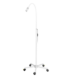 Luxamed LED-onderzoekslamp zonder focus op verrijdbaar statief - Verkrijgbaar in diverse accent kleuren