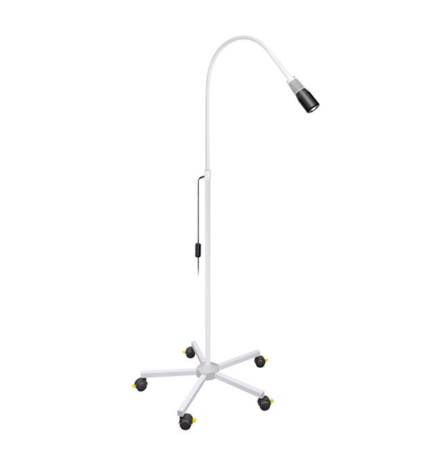 Luxamed LED-onderzoekslamp met focus op verrijdbaar statief