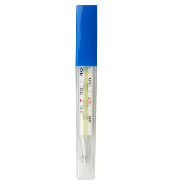 Glazen koortsthermometer - Klassiek model, foto 2 van 2