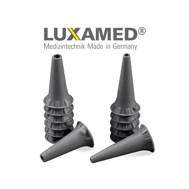 Disposable oortrechters voor Luxamed Auris otoscoop 2,5mm (100st.)