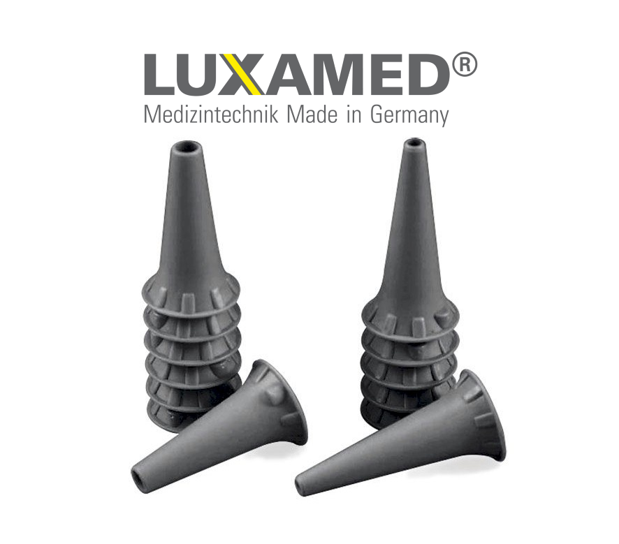Disposable oortrechters voor Luxamed Auris otoscoop 2,5mm (100st.)