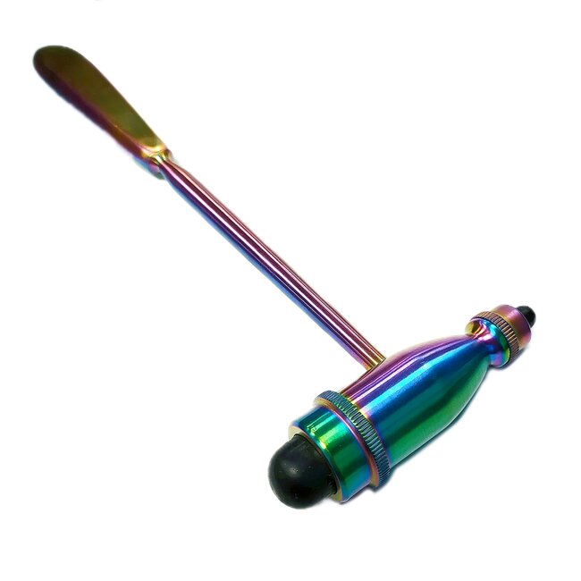 Satillo Trömner Reflexhamer - RVS - Rainbow Finish - 210gr verzwaarde dubbele kop