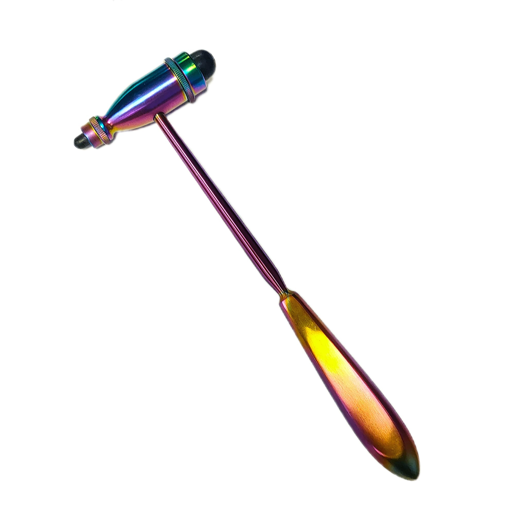Satillo Trömner Reflexhamer - RVS - Rainbow Finish - 210gr verzwaarde dubbele kop