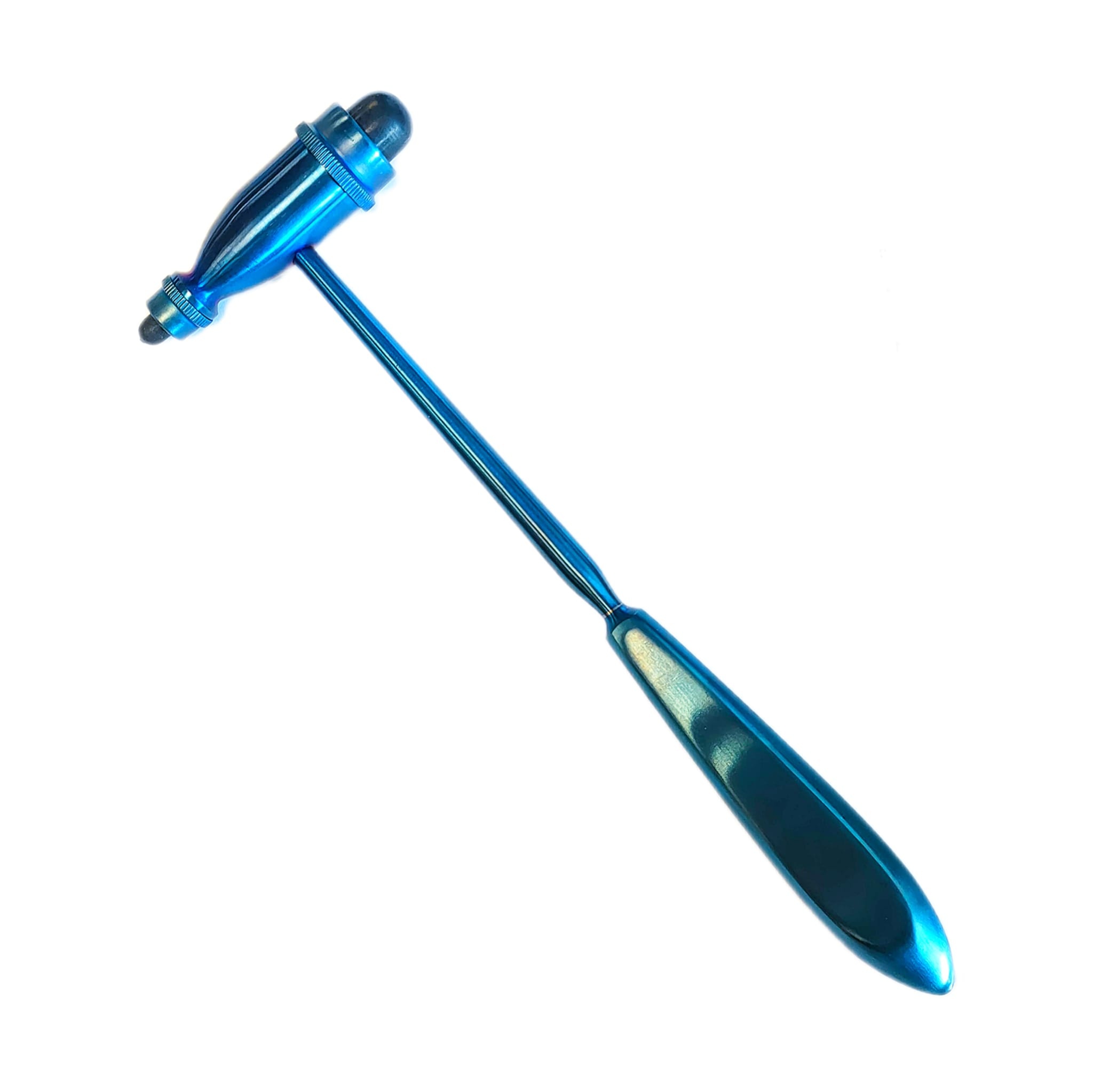 Satillo Trömner Reflexhamer - RVS - Blue Metallic - 210gr verzwaarde dubbele kop