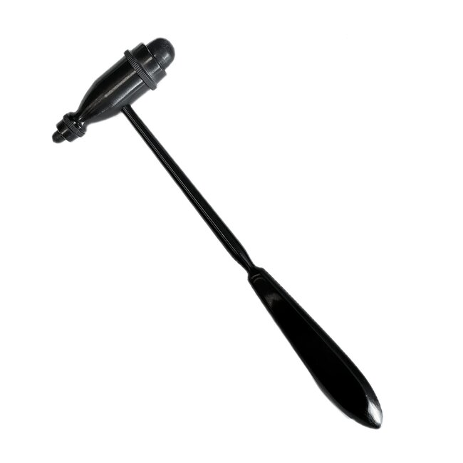 Satillo Trömner Reflexhamer - RVS - Black Edition- 210gr verzwaarde dubbele kop