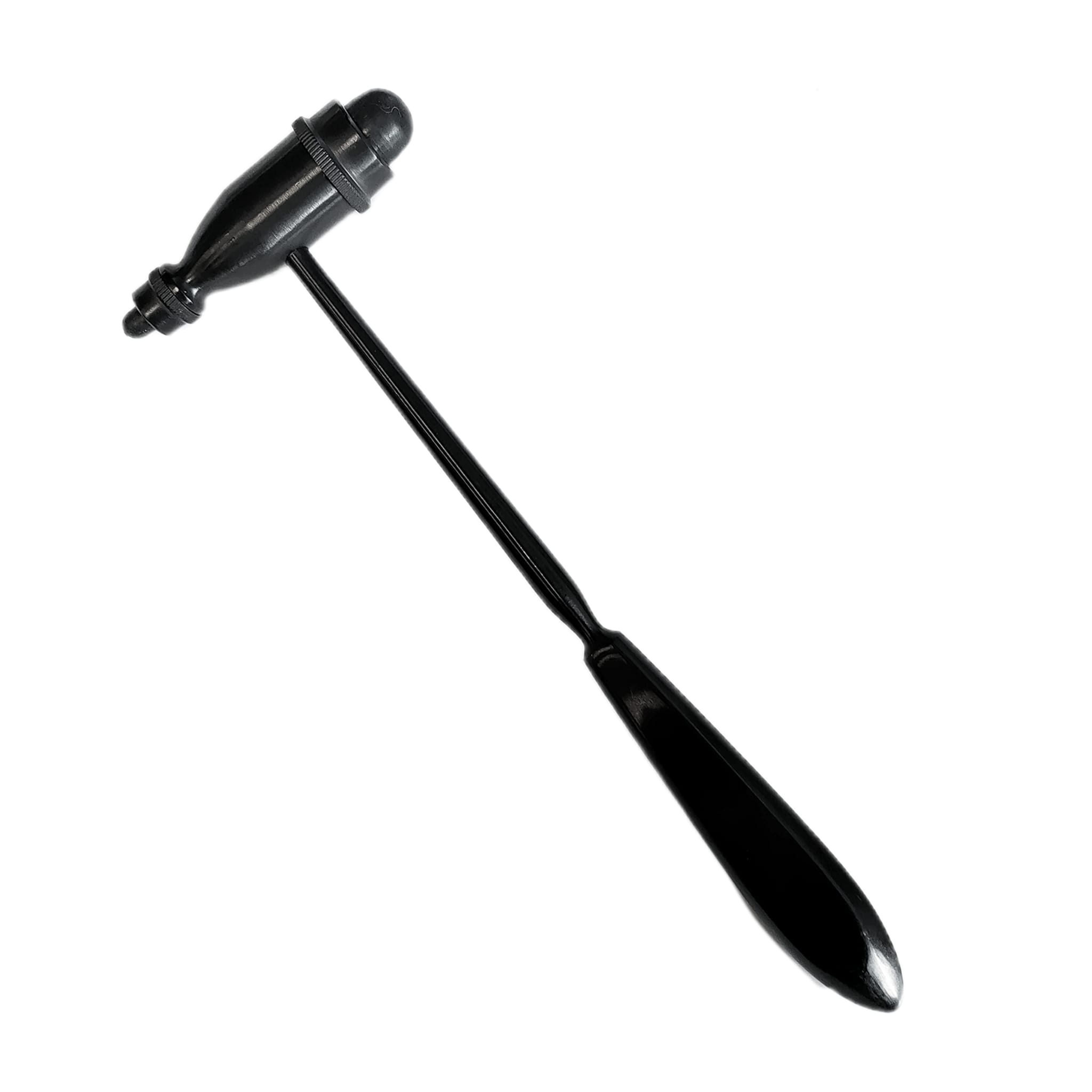 Satillo Trömner Reflexhamer - RVS - Black Edition- 210gr verzwaarde dubbele kop
