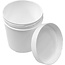 Plastic Potjes met Deksel - 125 ml - 5 stuks - Cosmetica potje - Lege Potjes - Zalfpotje
