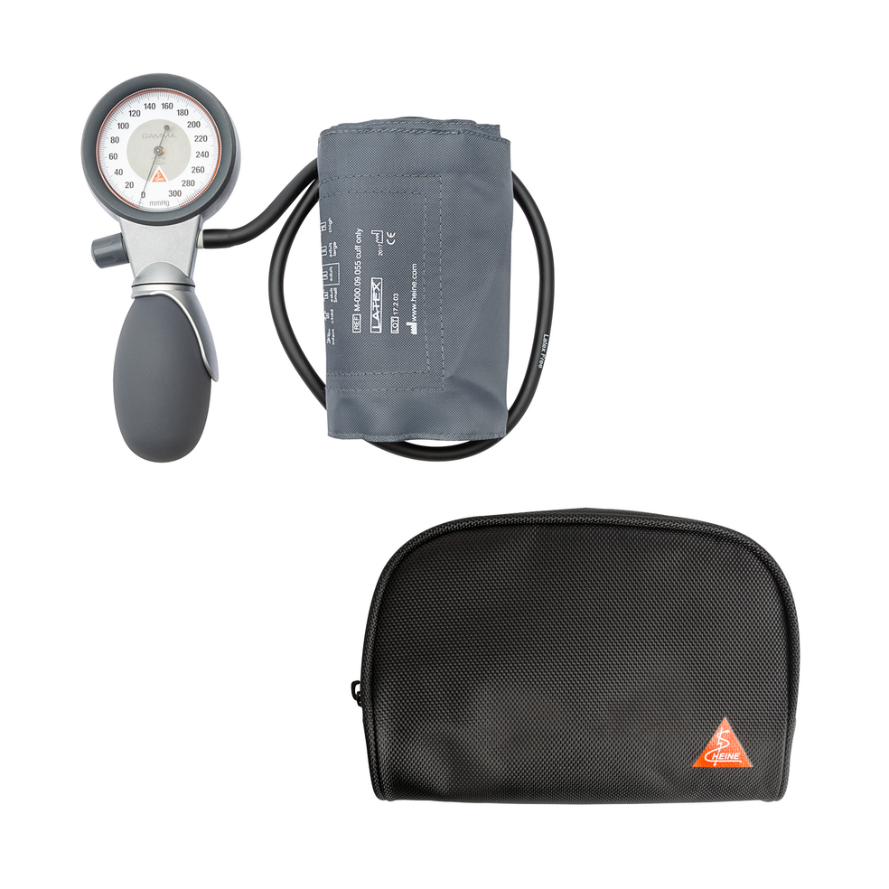 Heine Bloeddrukmeter GAMMA G7 schroefventiel, compleet met manchet in etui, foto 3 van 3