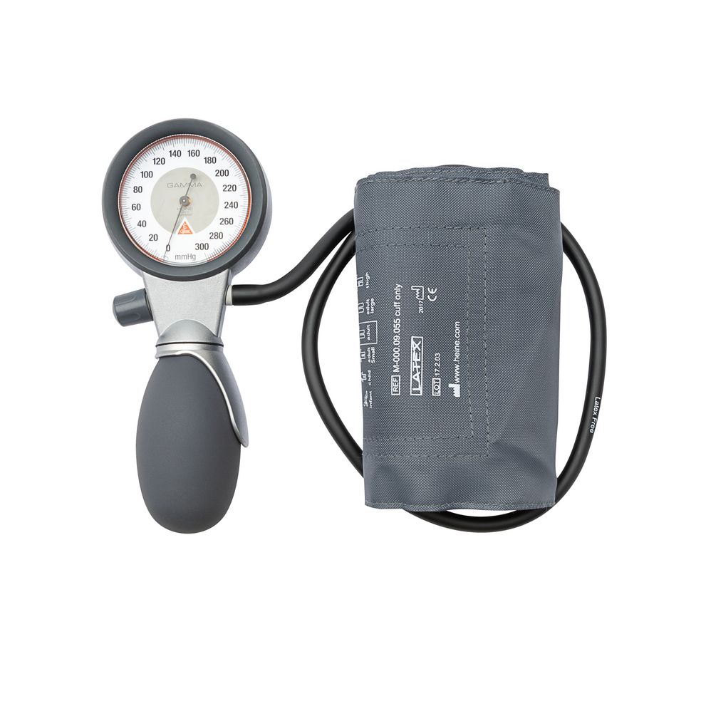 Heine Bloeddrukmeter GAMMA G7 schroefventiel, compleet met manchet in etui, foto 2 van 3