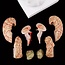 Anatomisch model van de Hersenen, 8 delig - met bloedvaten - ware grootte
