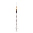 Dispomed Injectiespuit 1ml met naald 0,5x16mm - Oranje - 100st.