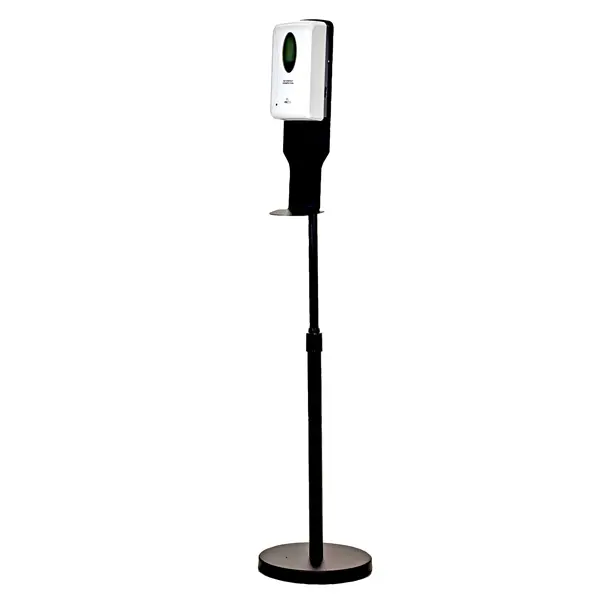 Contactloze handdesinfectiedispenser met sensor en telescopische standaard