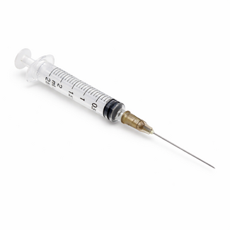 Nipro Nipro injectiespuit met naald 3 delig - 2 ml Luer Lock met 22 G 1 1/2" - x 0.7 x 38mm (Zwart)