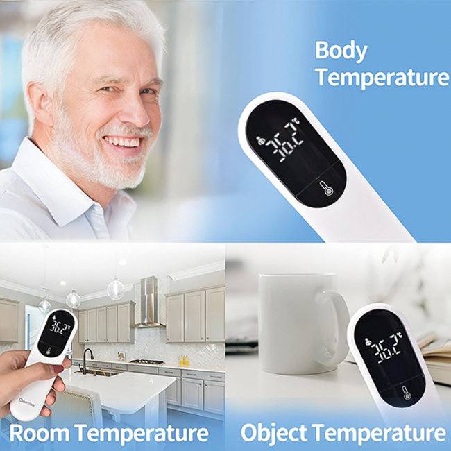 Berrcom Koortsthermometer - JXB 315 -  infrarood voorhoofd thermometer