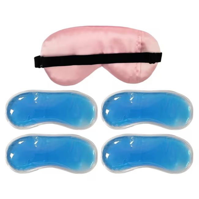 Oogmasker met 4  Warm & Koude Kompressen