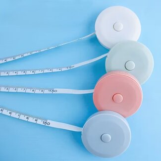 Rolcentimeter / meetlint - pastel kleur