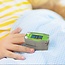 ChoiceMMed Pediatrische Vingerpulsoximeter voor Kinderen – Kikker -  Zuurstof en Hartslagmeter met OLED Display