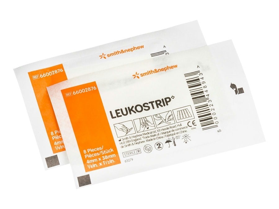 Smith & Nephew Leukostrip Wondhechtstrips 4x38mm (50x8 strips)