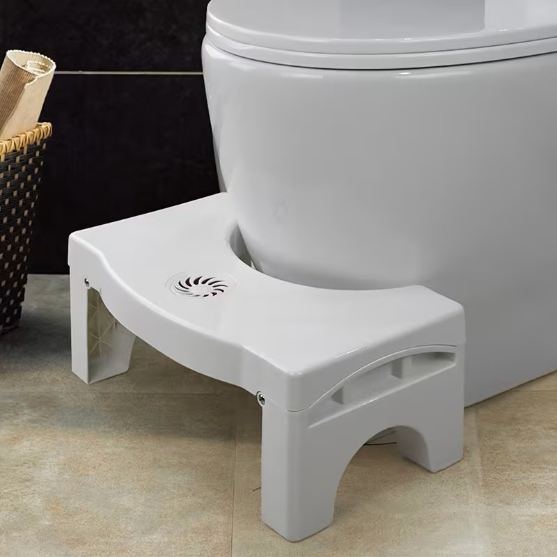 Toiletkrukje - wc krukje - voetensteun voor juiste toilethouding. inklapbaar, foto 2 van 6