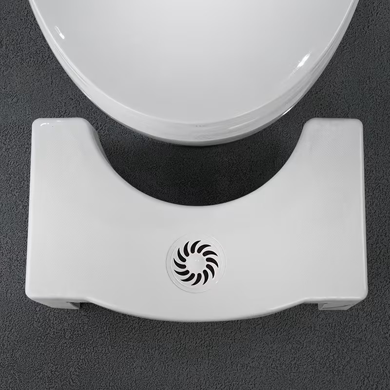 Toiletkrukje - wc krukje - voetensteun voor juiste toilethouding. inklapbaar, foto 4 van 6