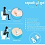 Squat-N-Go Opvouwbaar toiletkrukje