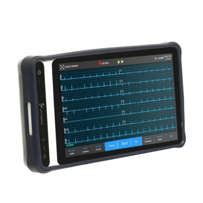 LEPU Medical S120 – 12-kanaals draagbaar ECG - Incl.draagtas