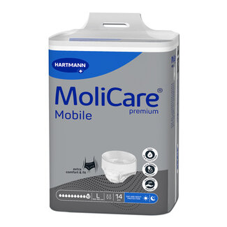 MoliCare® Pull up Premium Mobile 10 drops - incontinentiebroekjes - 14 stuks