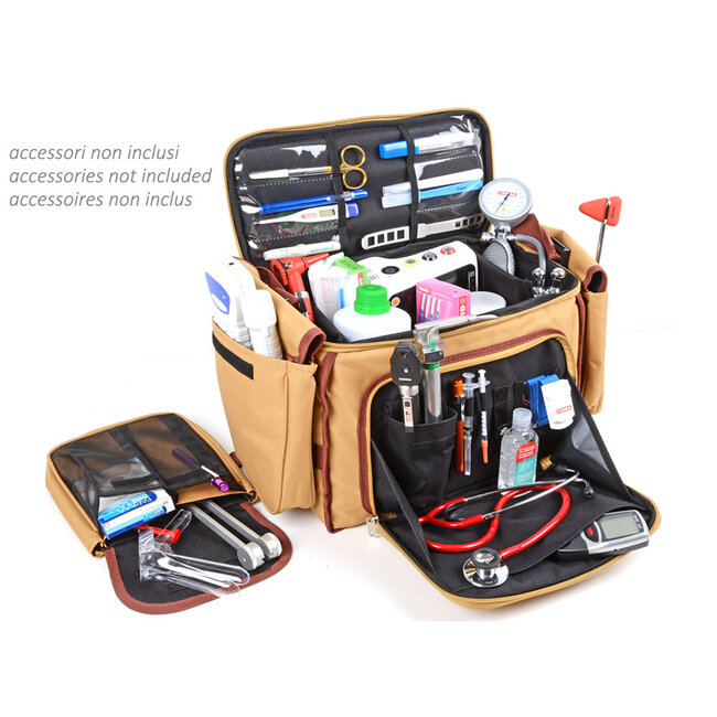 Dokterstas "Utility"  - Nylon Beige of Blauw