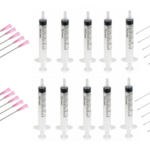 Klein verpakking Injectiespuiten+naalden
