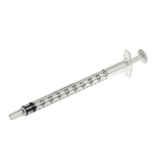 BD (Becton Dickinson) Plastipak 3-Delige Injectiespuit - 1ml Luer - 120 stuks