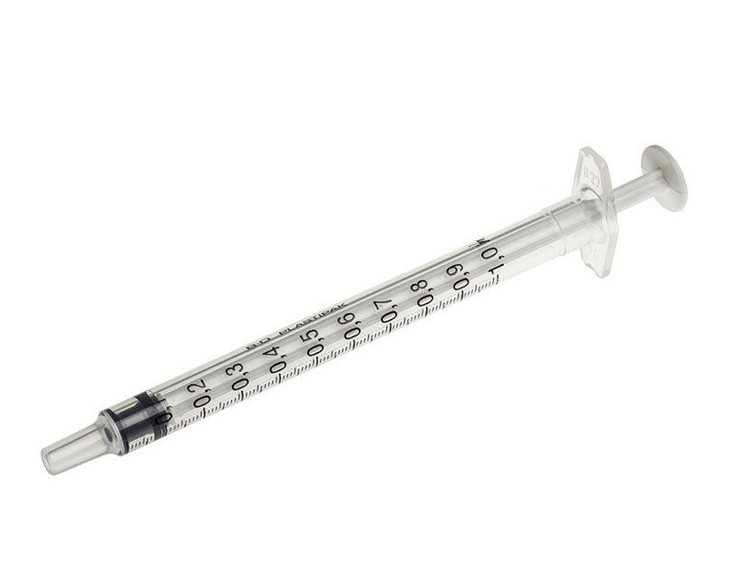 BD BD Plastipak 3-Delige Injectiespuit - 1ml Luer - Zonder Naald (120 stuks)