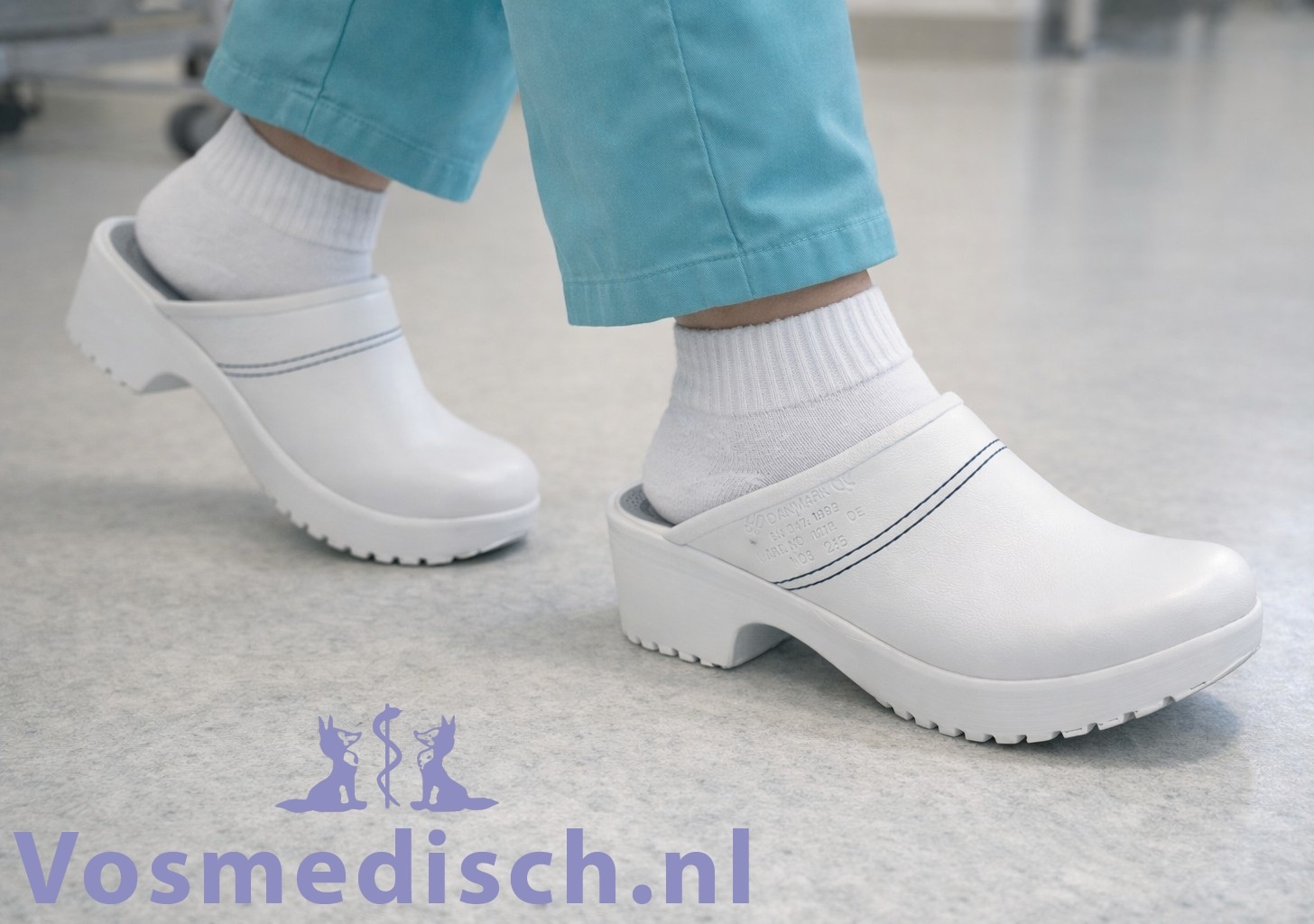 Pago Super Husky - Medische Klompen - Wit, foto 2 van 4