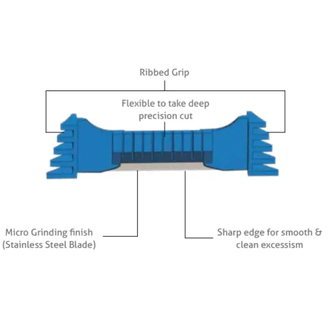 Dermal blade Scheer biopteur - 20 stuks