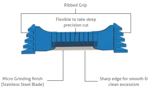 Dermal blade Scheer biopteur - Per stuk, foto 2 van 3